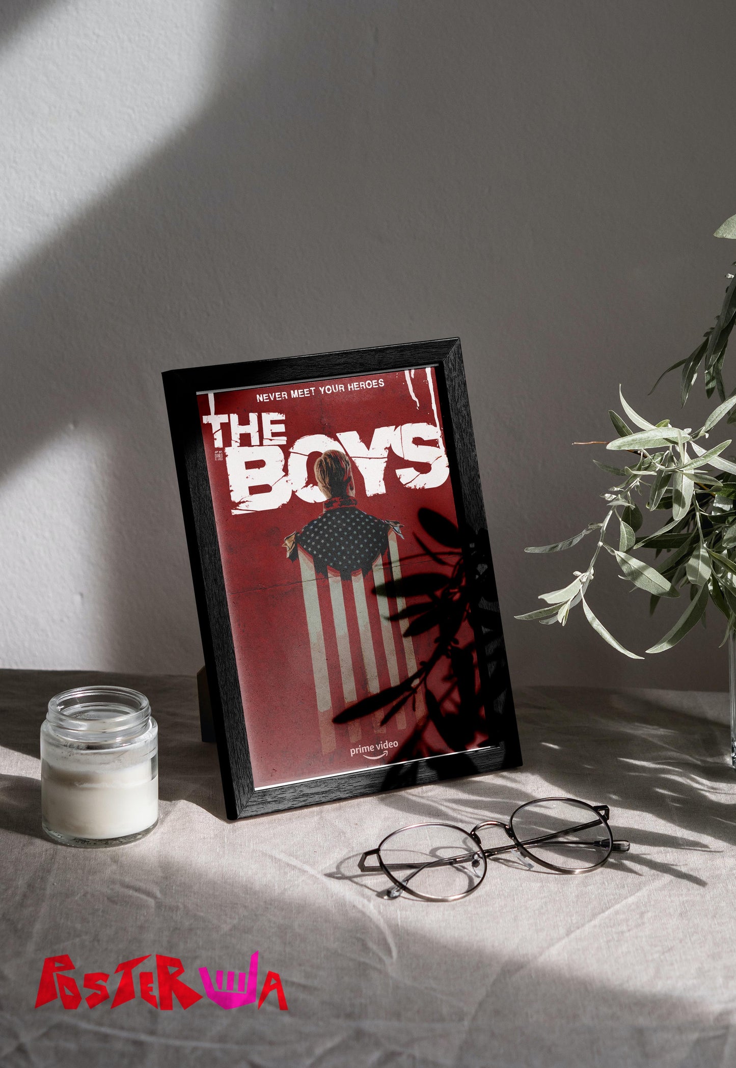 The Patriotic Menace | The Boys | Comic Book Poster