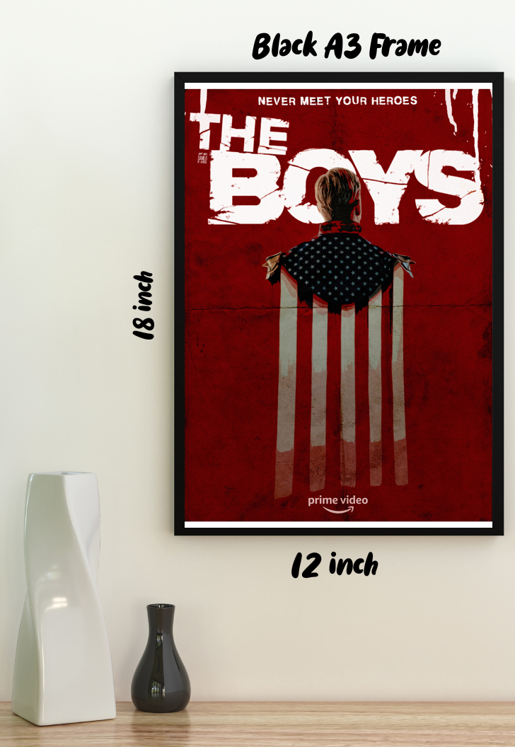 The Patriotic Menace | The Boys | Comic Book Poster