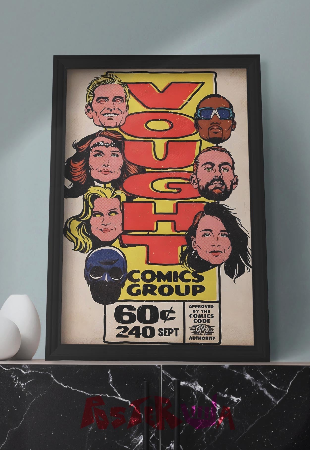 Heroes Unleashed | The Boys | Comic Book Poster