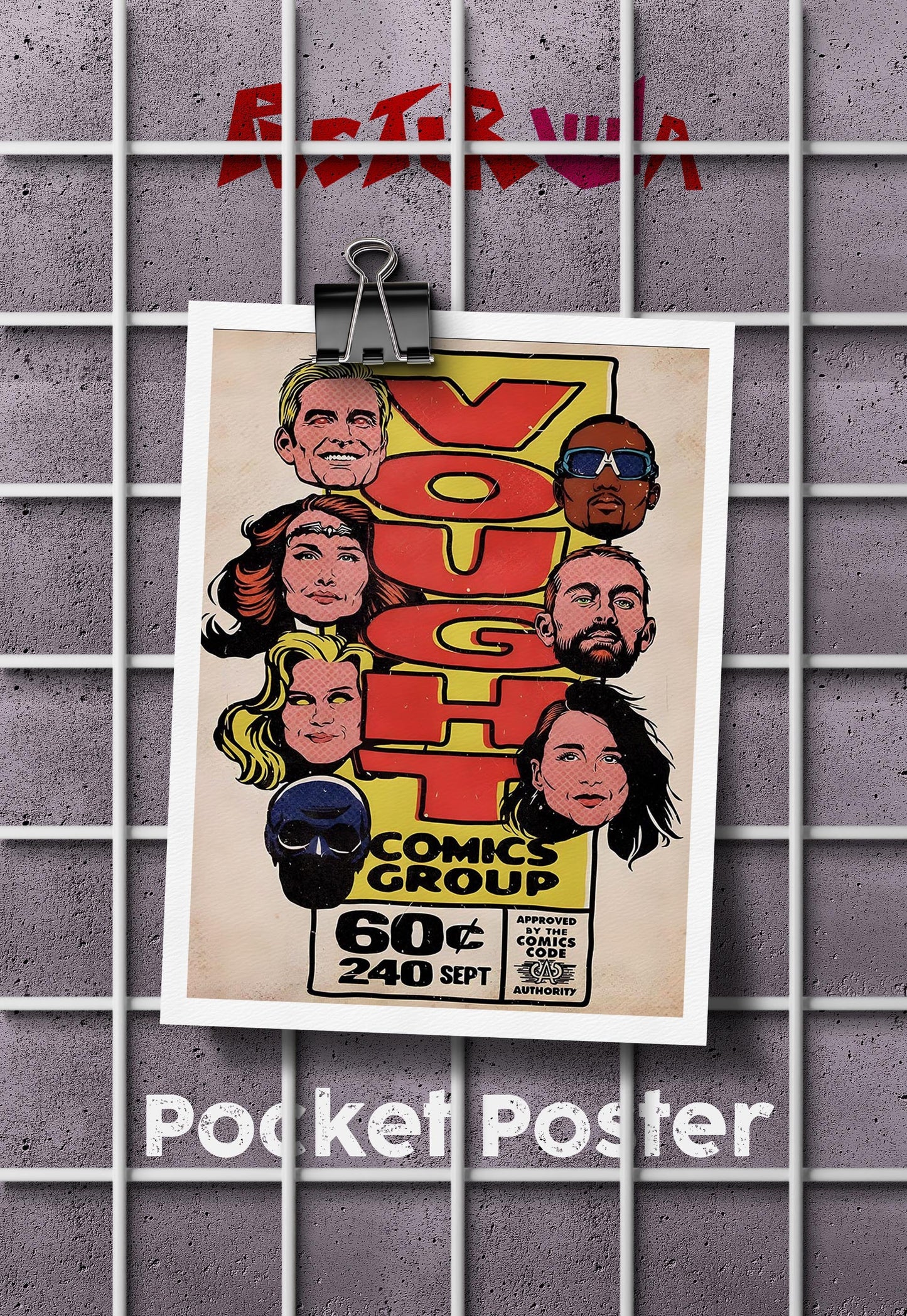 Heroes Unleashed | The Boys | Comic Book Poster