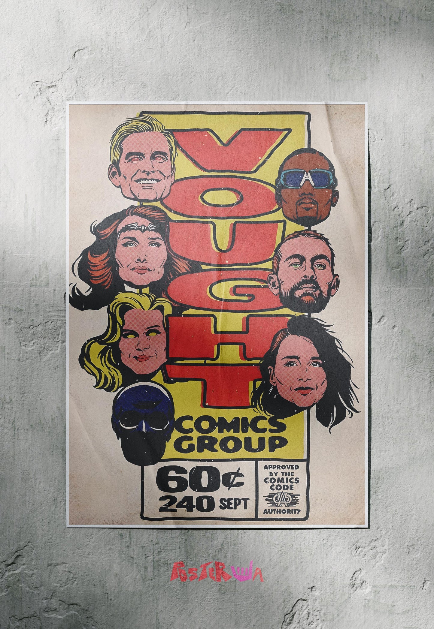Heroes Unleashed | The Boys | Comic Book Poster