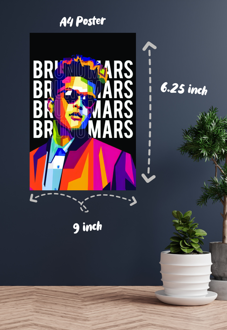 Groove City Vibes | Bruno Mars | Singers Poster