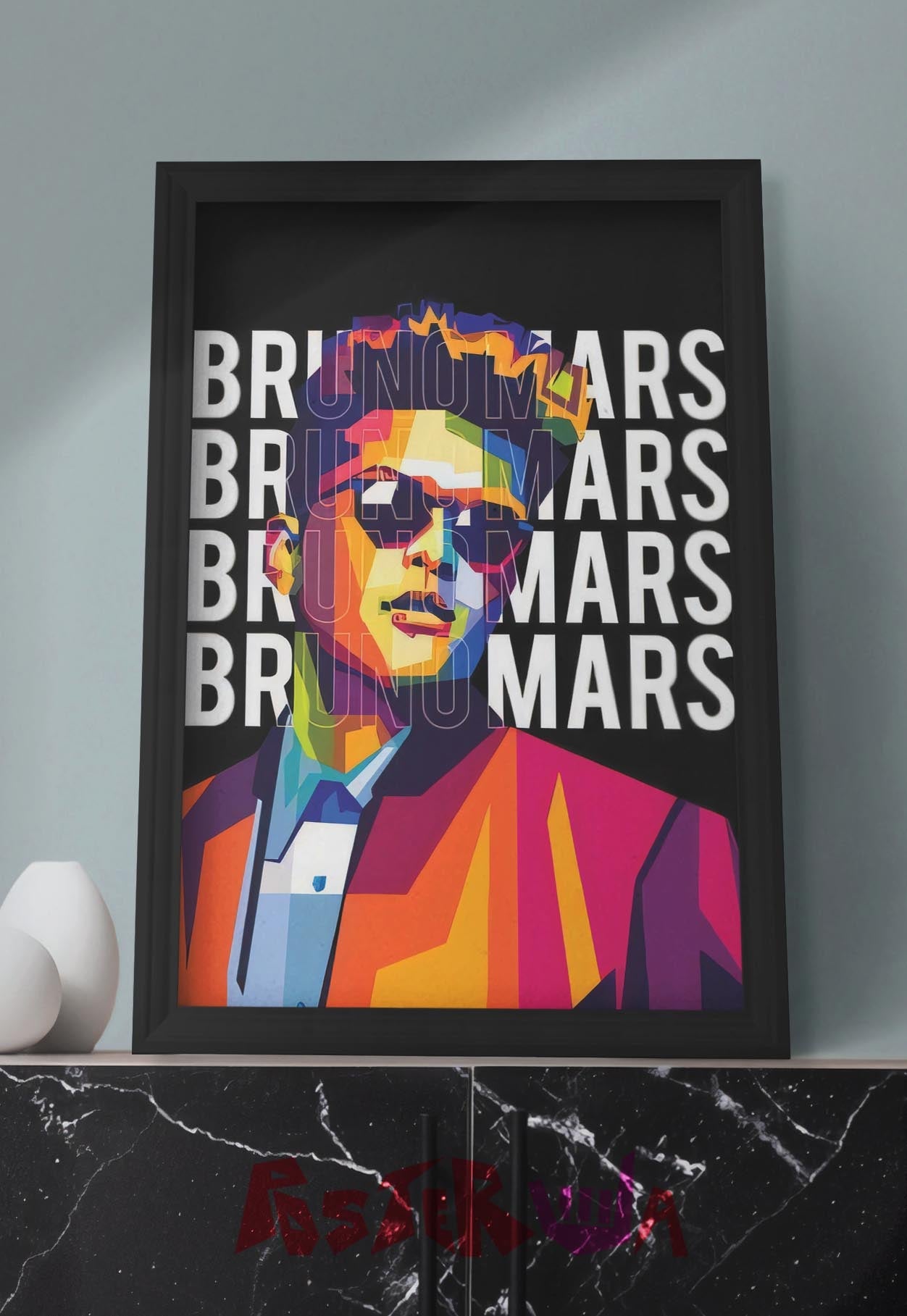 Groove City Vibes | Bruno Mars | Singers Poster