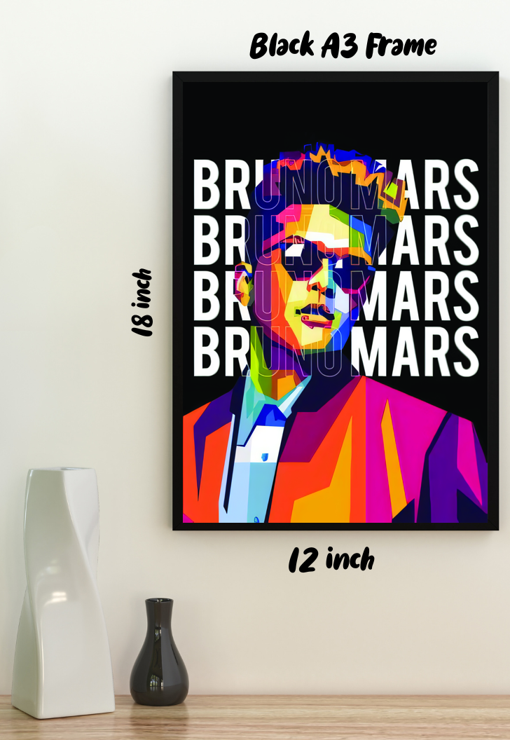 Groove City Vibes | Bruno Mars | Singers Poster