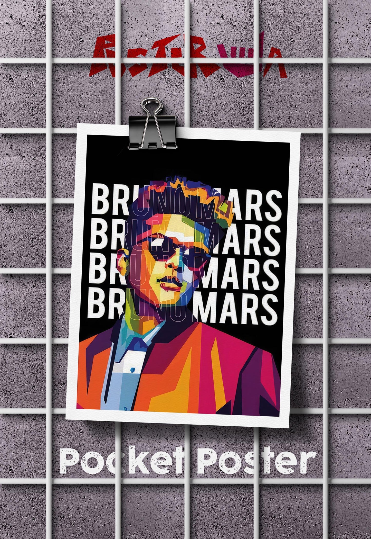 Groove City Vibes | Bruno Mars | Singers Poster