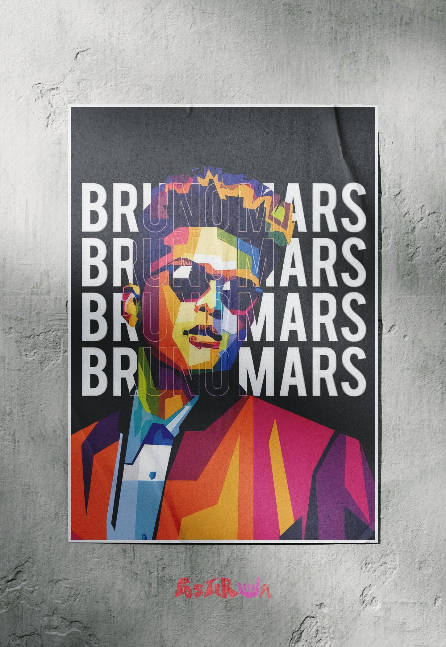 Groove City Vibes | Bruno Mars | Singers Poster