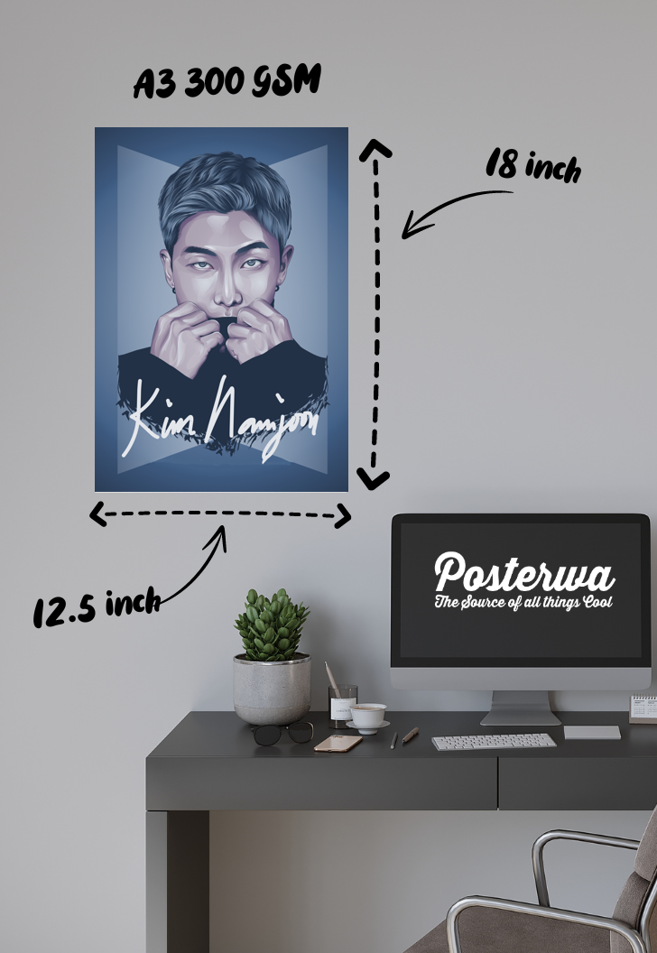 Leader of the Stage | Kim Namjoon (BTS) | Kpop Poster