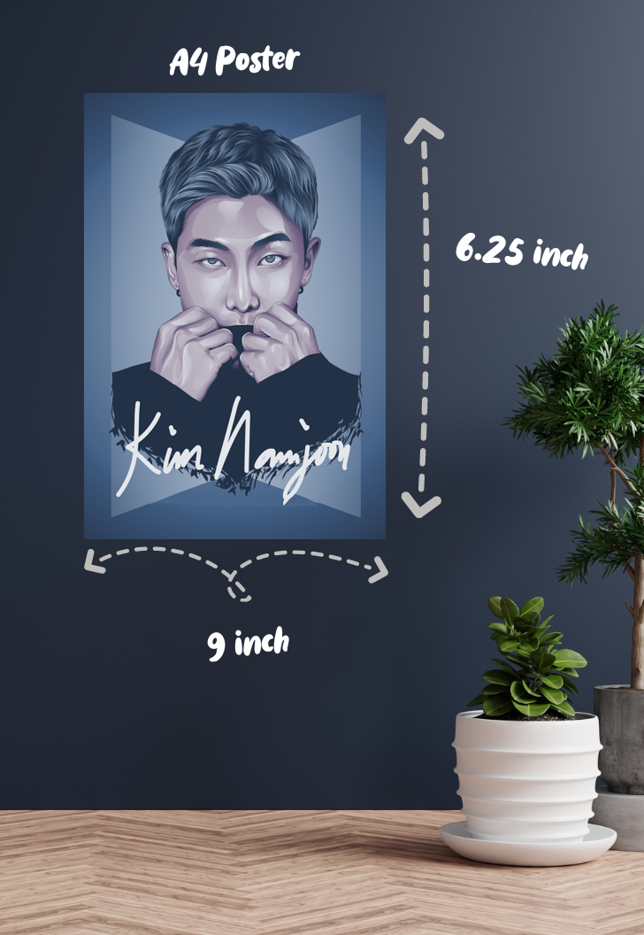 Leader of the Stage | Kim Namjoon (BTS) | Kpop Poster