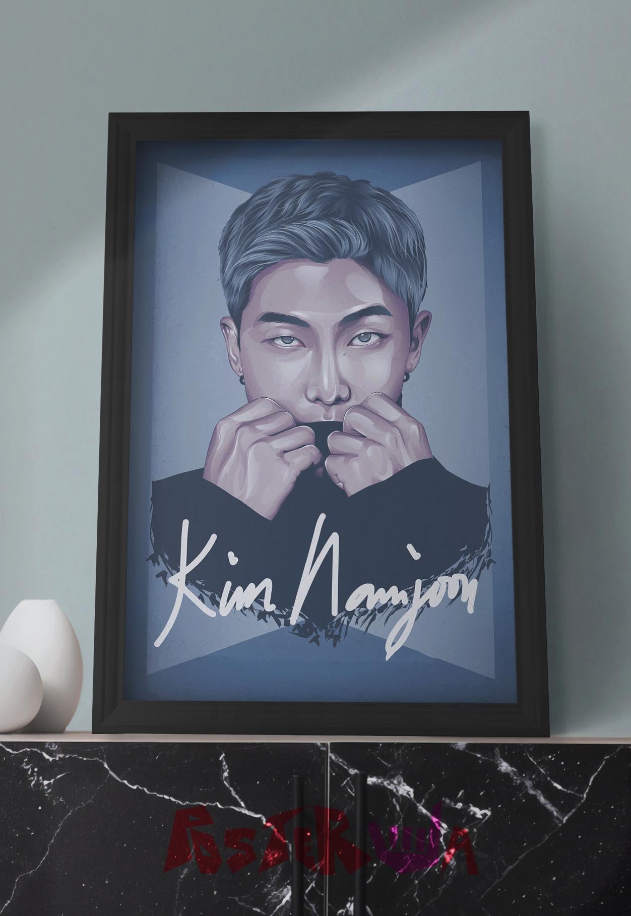 Leader of the Stage | Kim Namjoon (BTS) | Kpop Poster