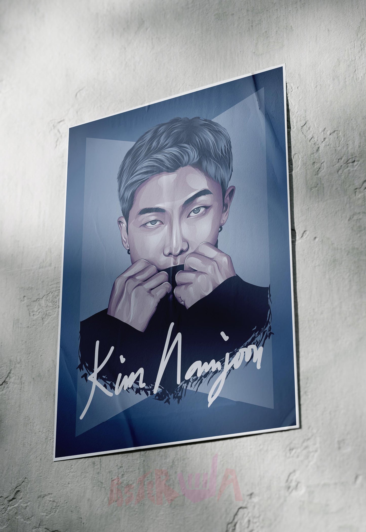 Leader of the Stage | Kim Namjoon (BTS) | Kpop Poster