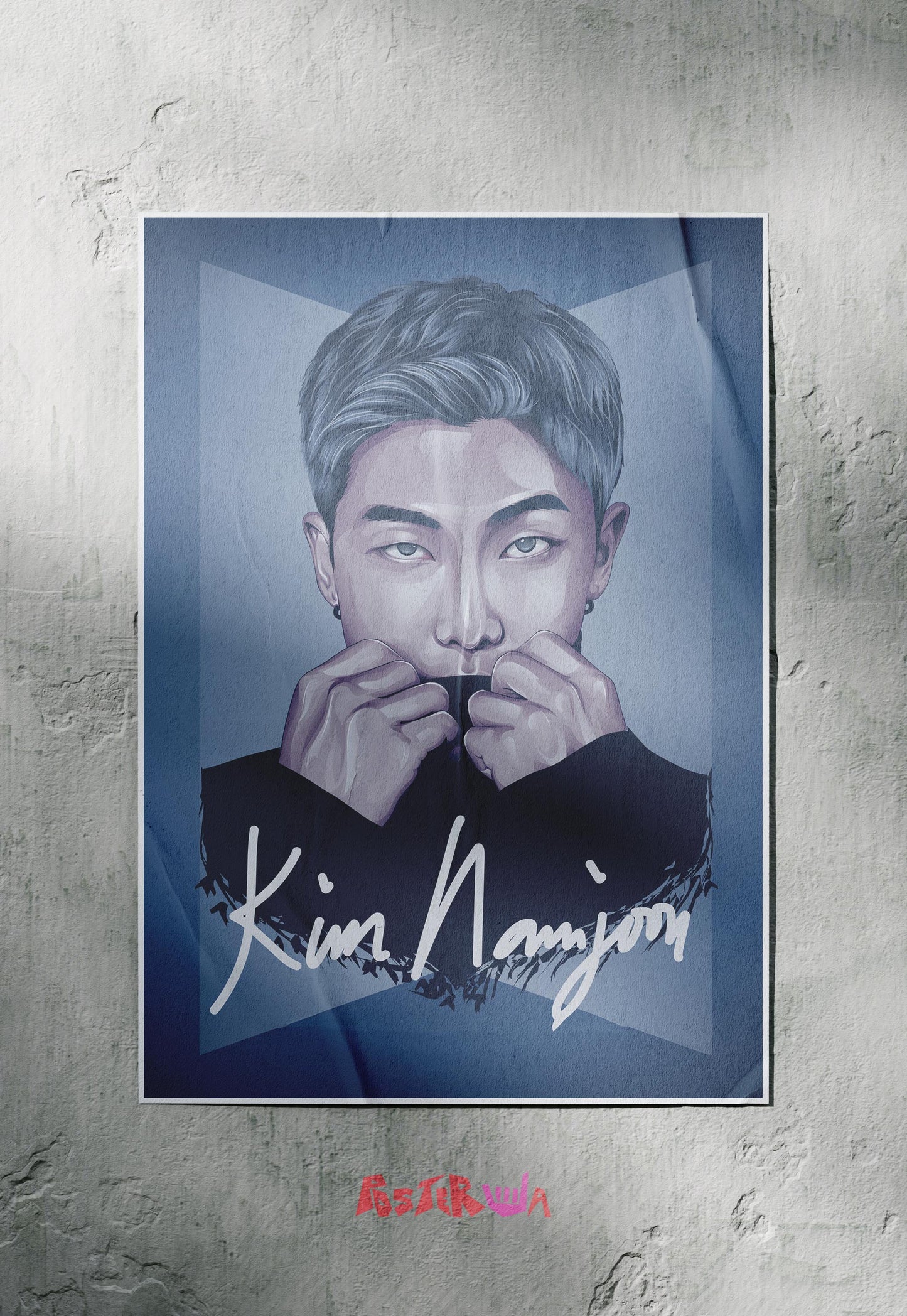 Leader of the Stage | Kim Namjoon (BTS) | Kpop Poster