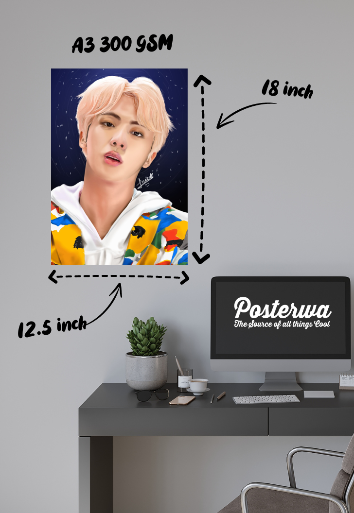 Starlit Voice | Kim Seokjin (BTS) | Kpop Poster