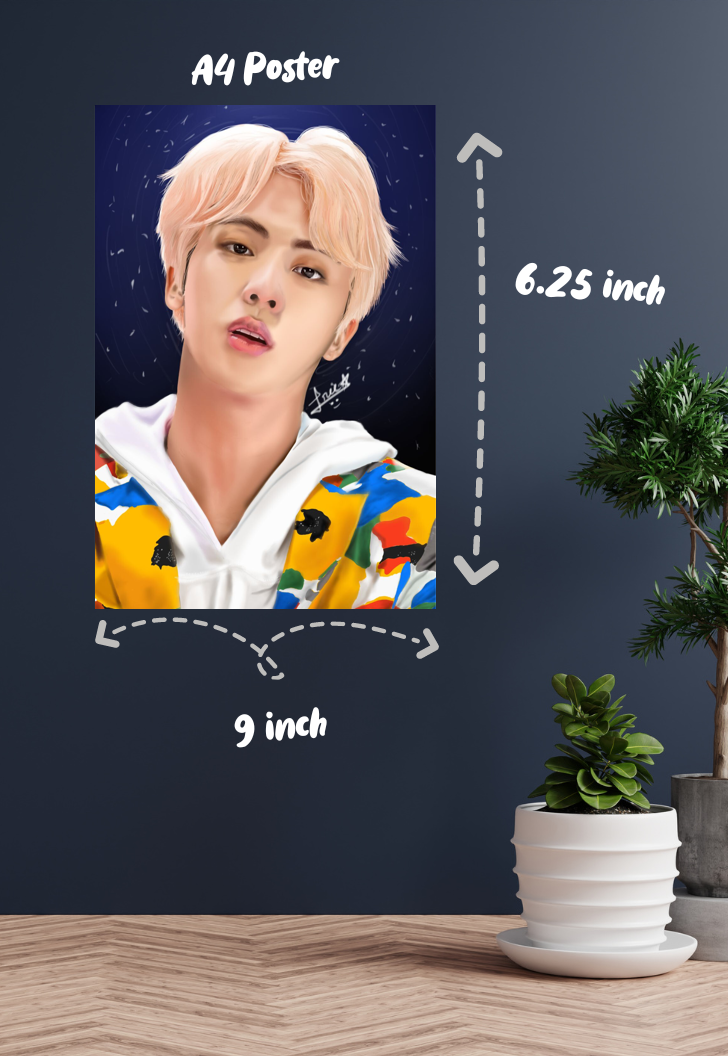 Starlit Voice | Kim Seokjin (BTS) | Kpop Poster