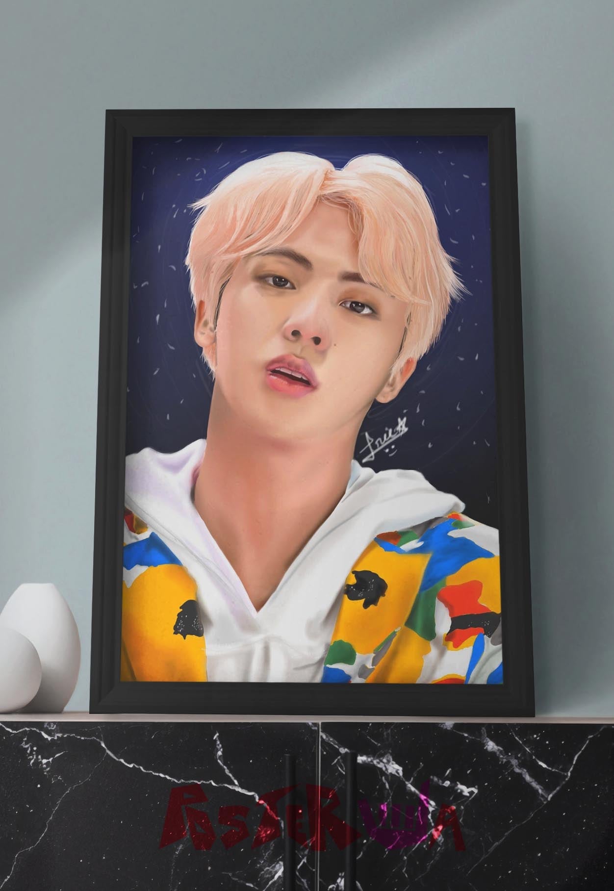 Starlit Voice | Kim Seokjin (BTS) | Kpop Poster