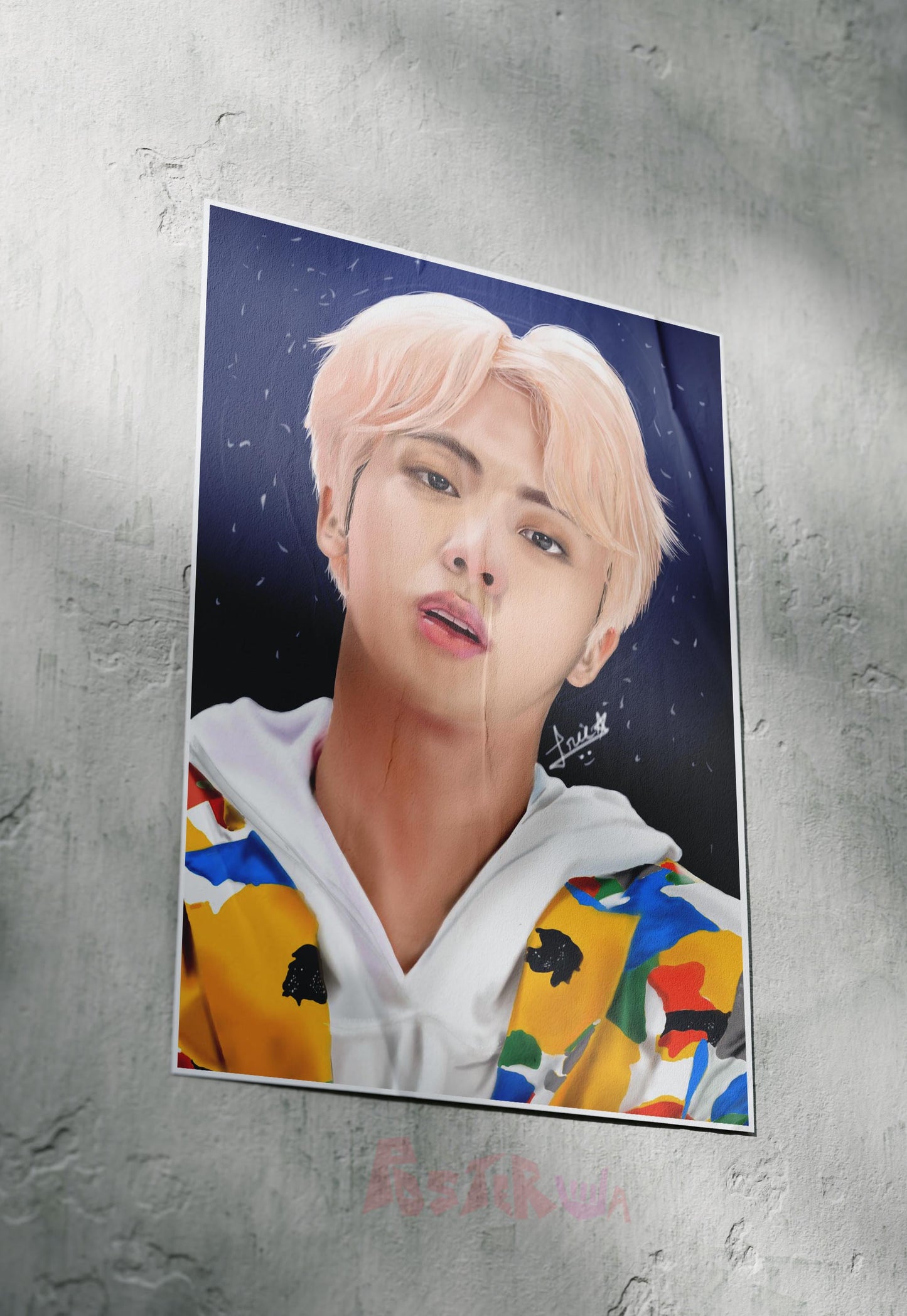 Starlit Voice | Kim Seokjin (BTS) | Kpop Poster