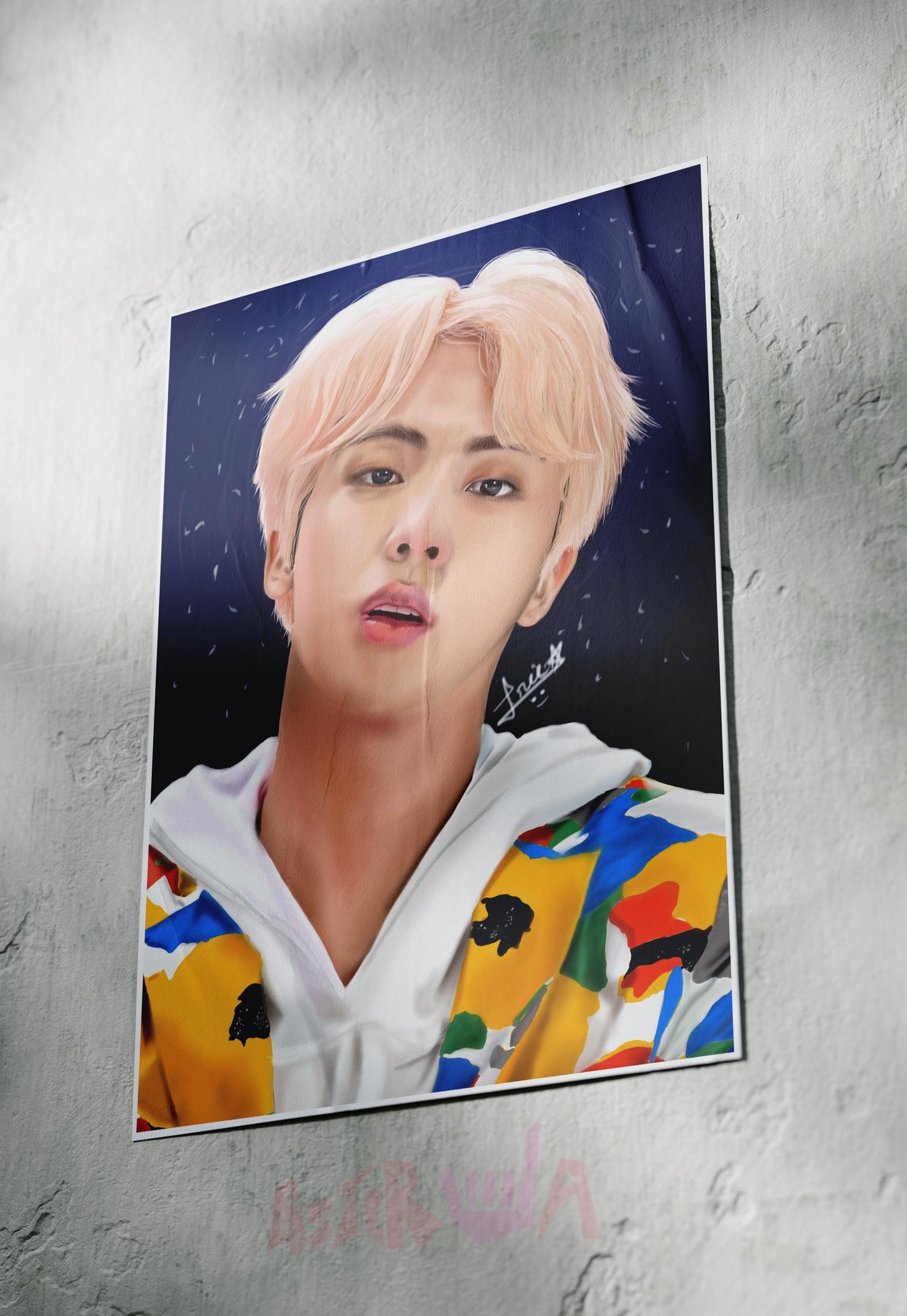 Starlit Voice | Kim Seokjin (BTS) | Kpop Poster