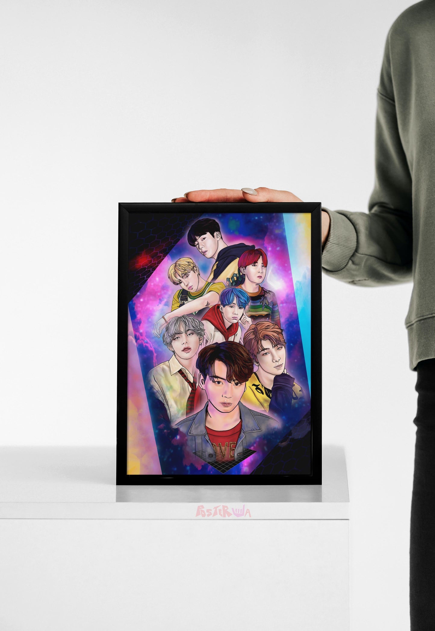Harmony in Motion | BTS | Kpop Poster