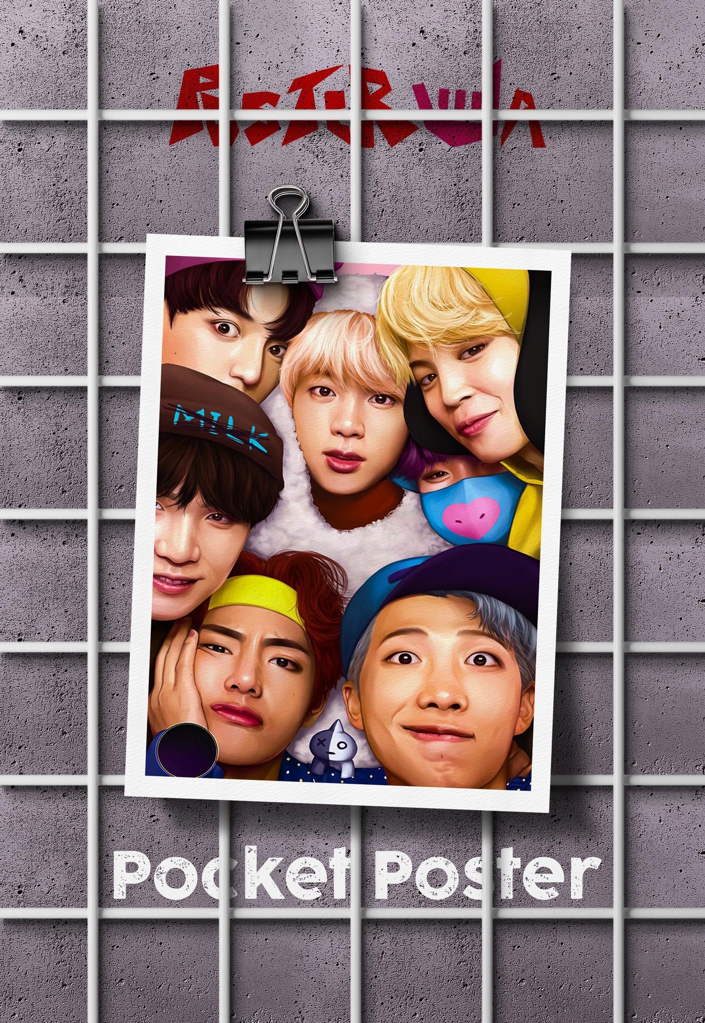 Chart-Topping Phenomenon | BTS | Kpop Poster