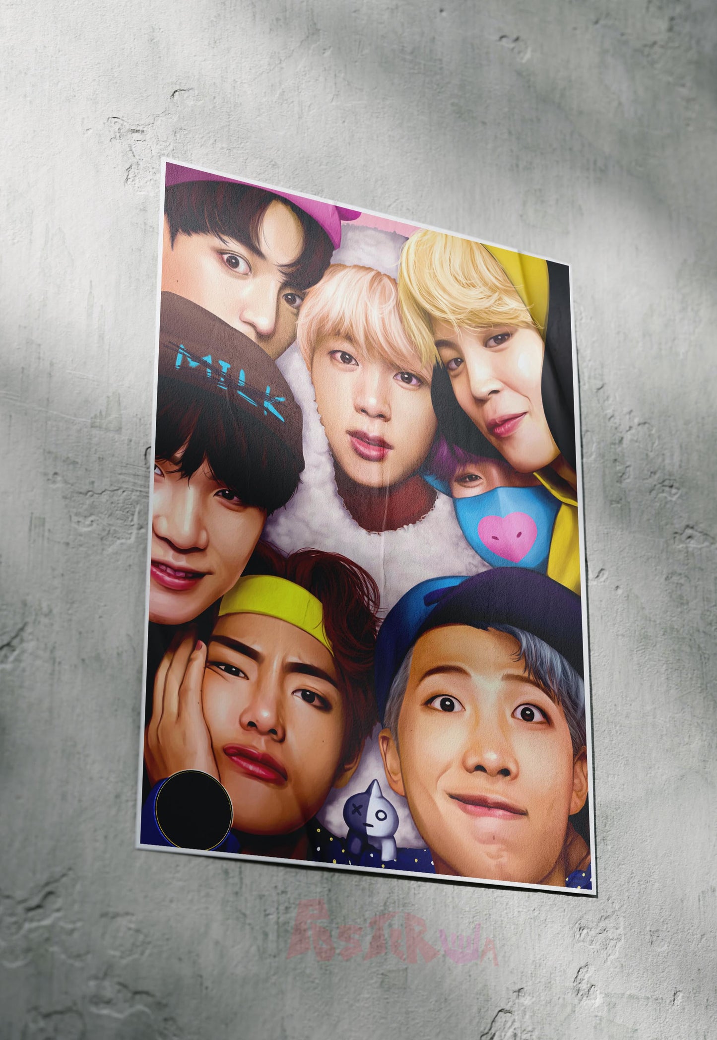Chart-Topping Phenomenon | BTS | Kpop Poster