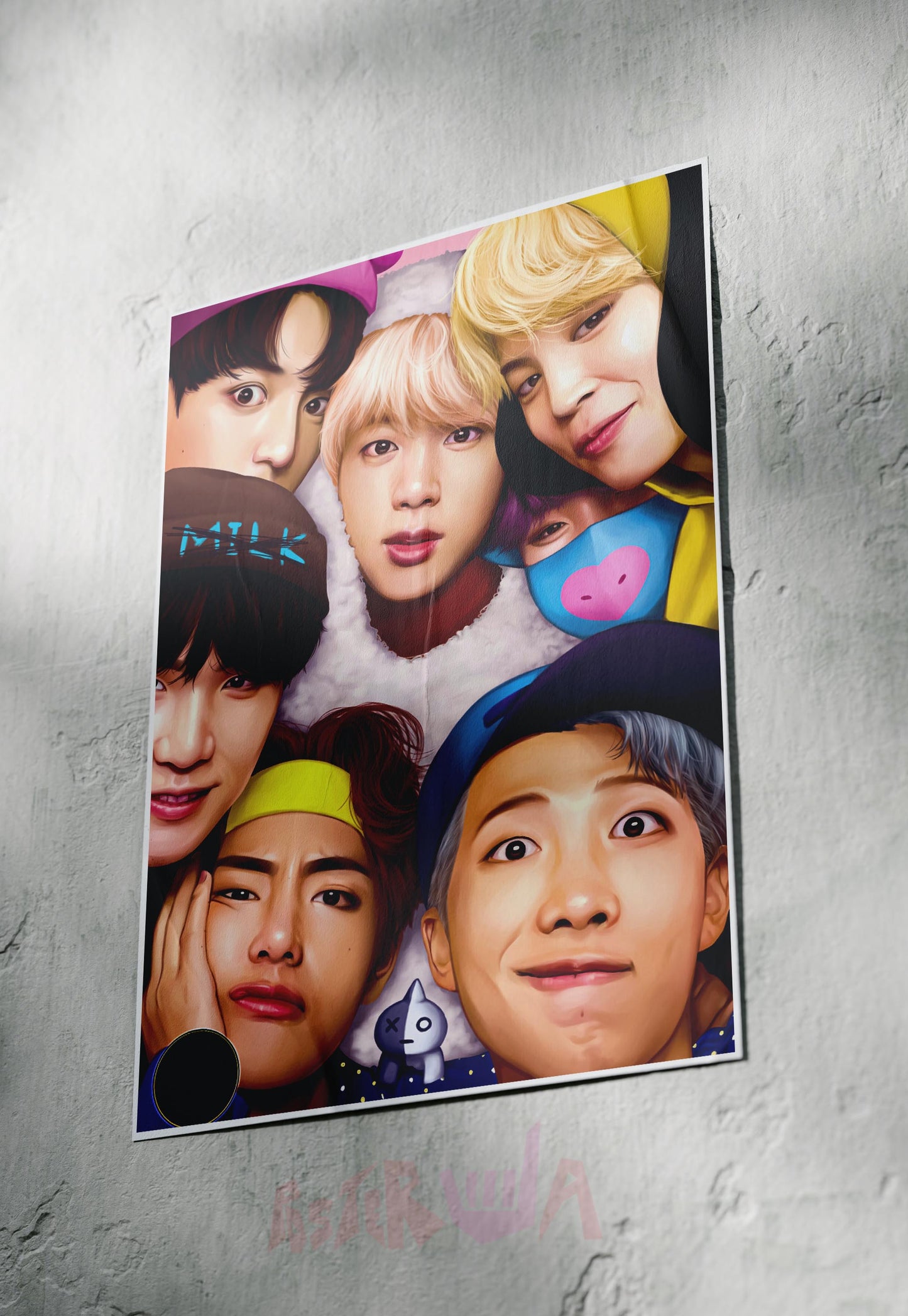 Chart-Topping Phenomenon | BTS | Kpop Poster