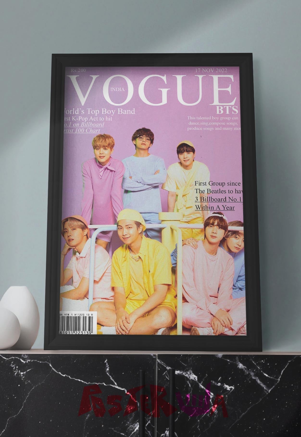 Fashion Icons | BTS | Kpop Poster