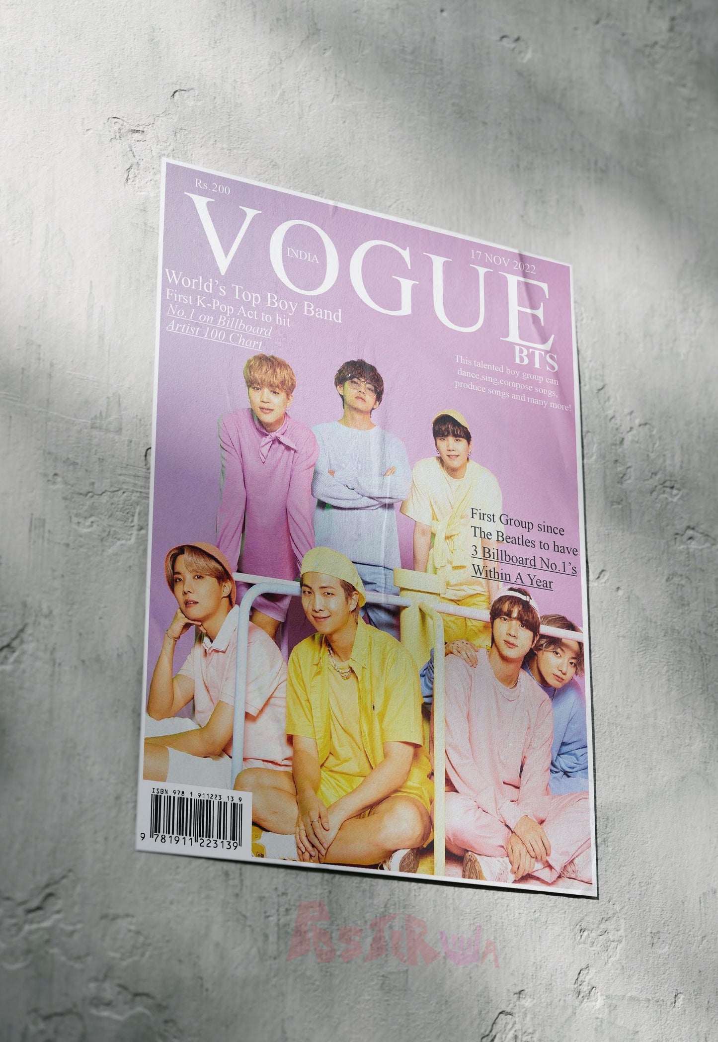 Fashion Icons | BTS | Kpop Poster