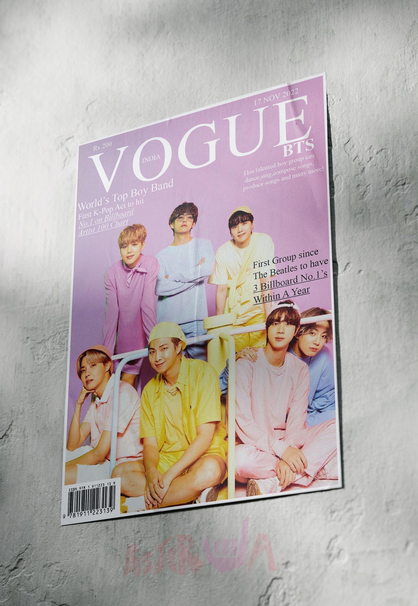 Fashion Icons | BTS | Kpop Poster
