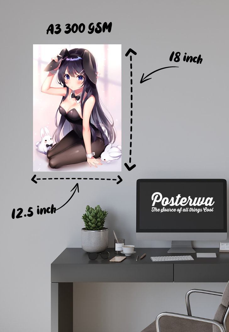 Dreamscape Enigma | Bunny Girl Senpai | Anime Poster