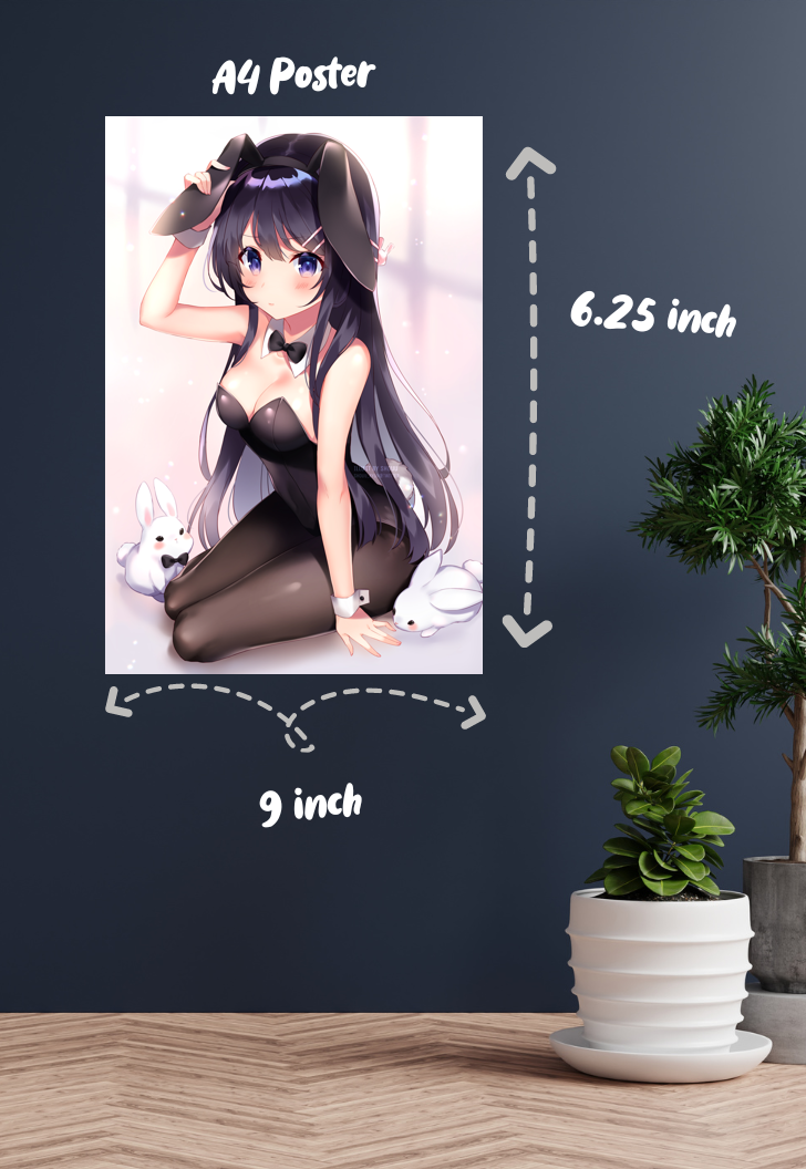 Dreamscape Enigma | Bunny Girl Senpai | Anime Poster
