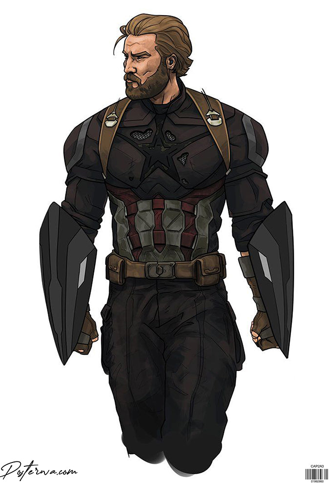 Steven Rogers - Captian America Poster