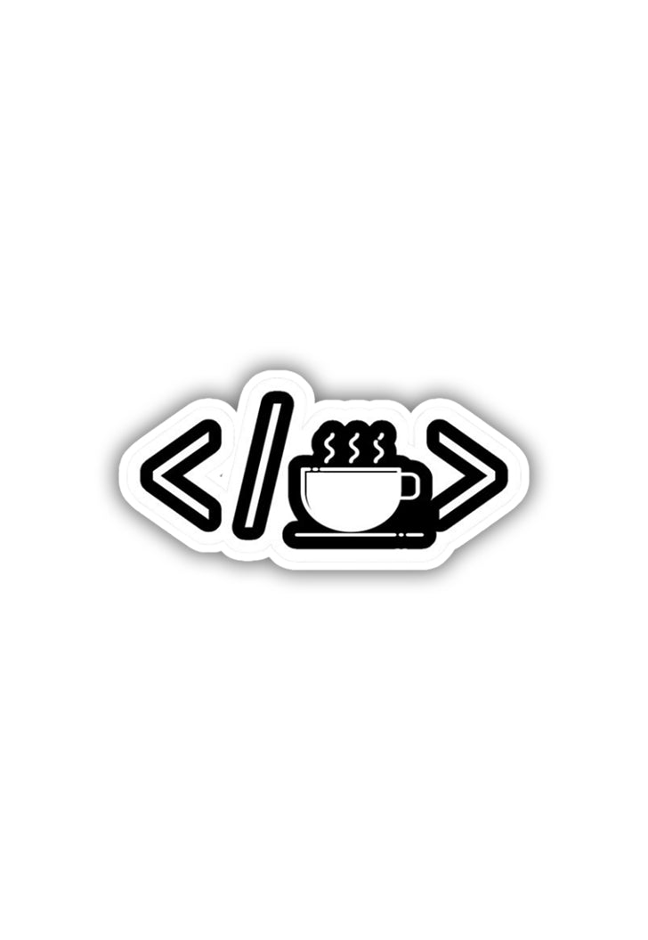 First Coffee Sticker