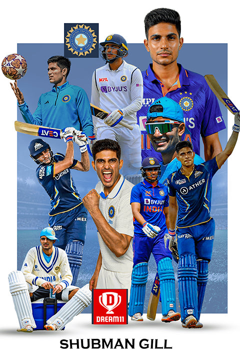 Shubman Gill Poster