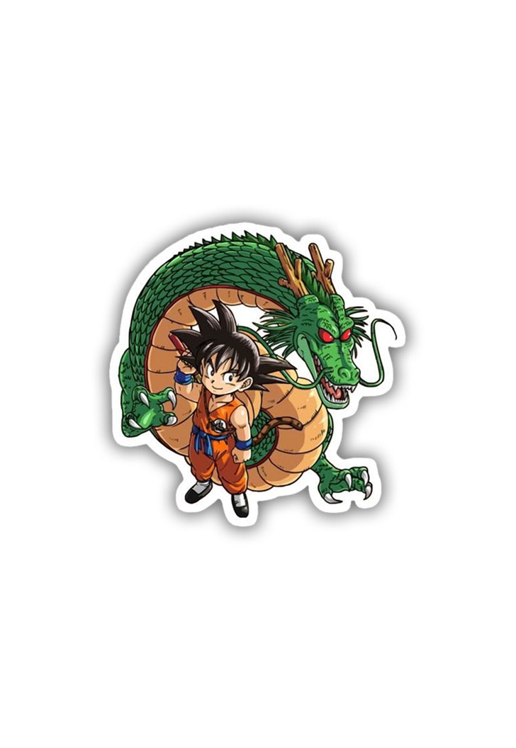 Kid Goku and vegeta Sticker