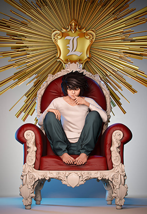 L X Death Note Poster