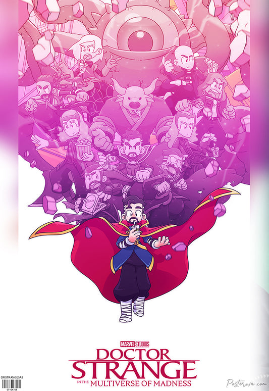 Dr Strange Toon Poster