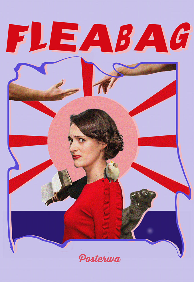 Poster Fleabag What Channel Fleabag Show Kneel Metal Poster By
