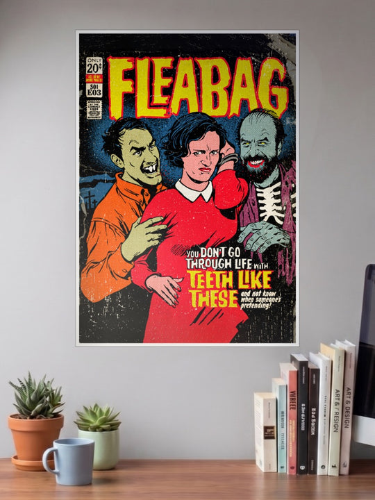 Fleabag Comic Art Poster