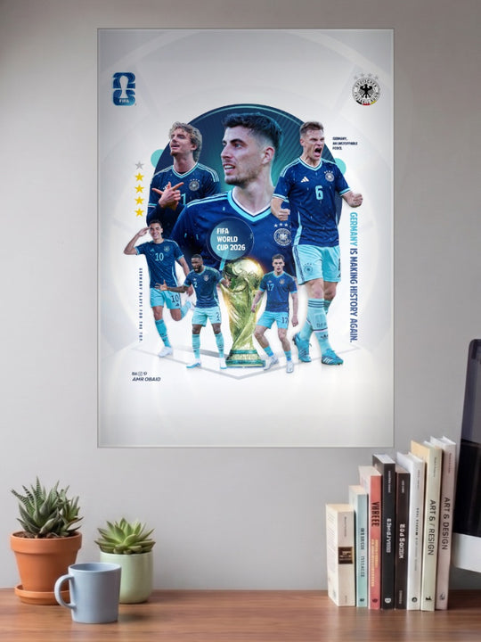 Pride of the Nation | Germany National Team | Football Poster