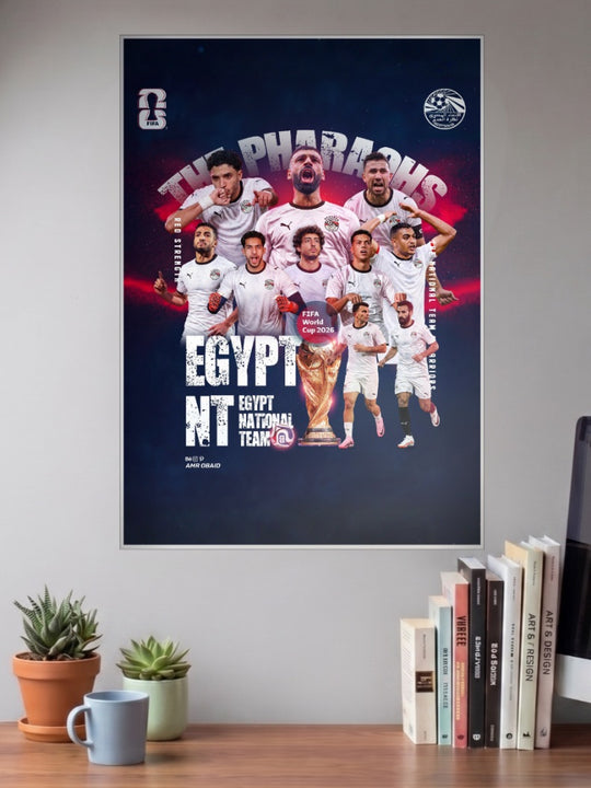 Pride of the Nation | Egypt National Team | Football Poster