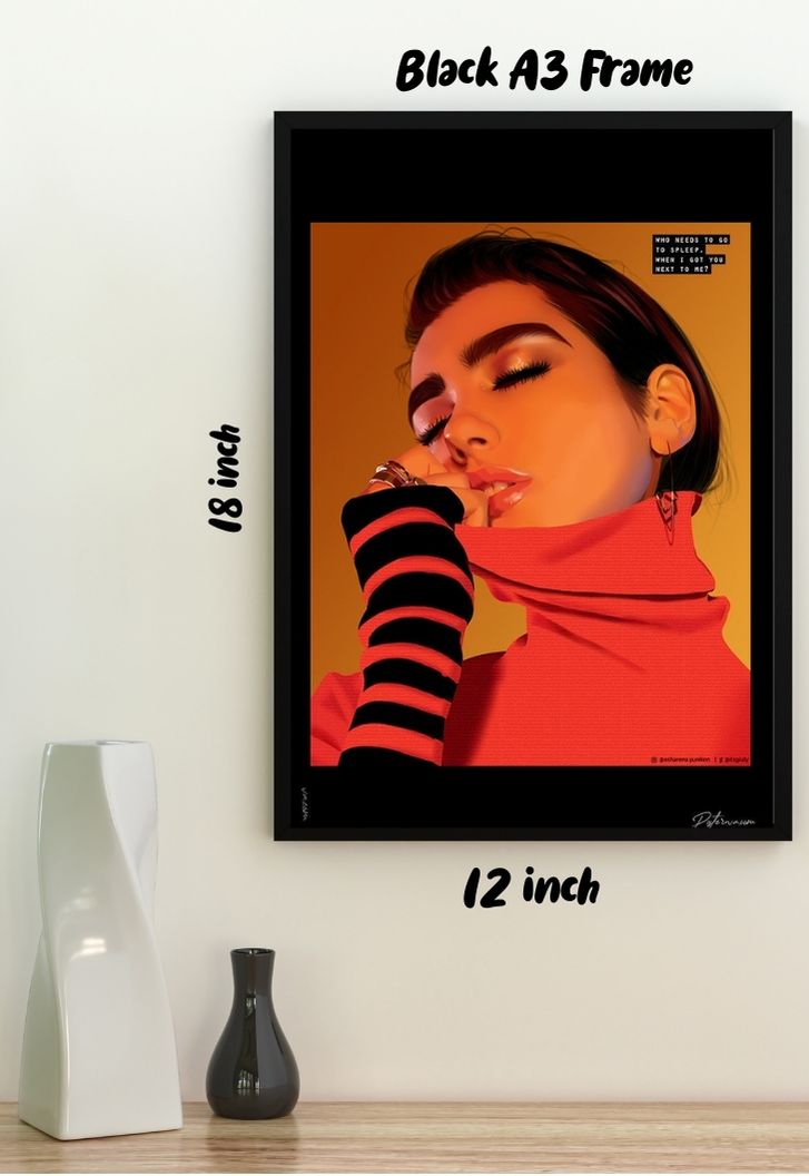 Dua Lipa Album cover Poster