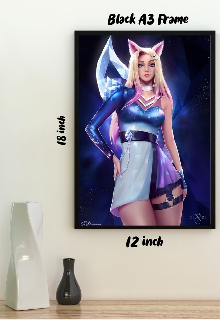Cat waifu Poster