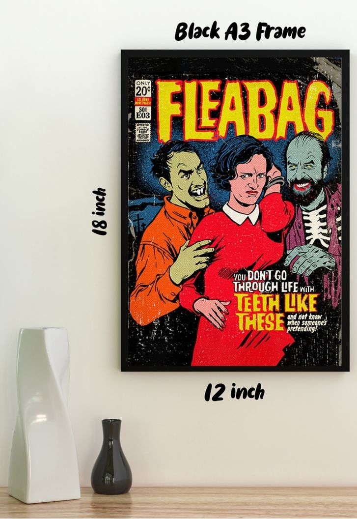 Fleabag Comic Art Poster