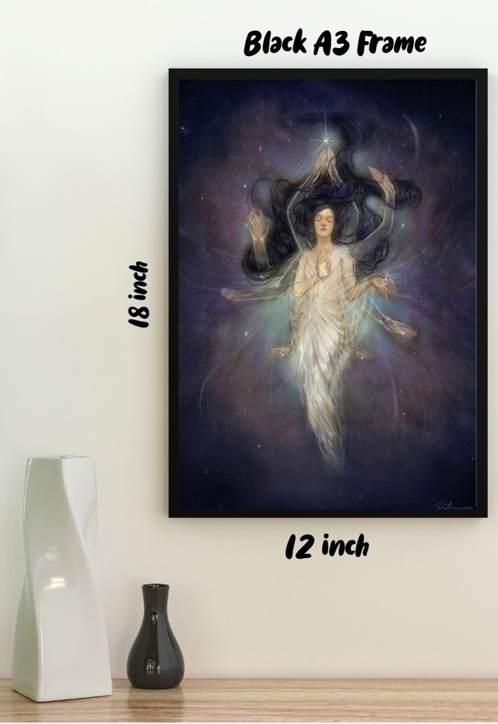 Goddess Abstract Poster