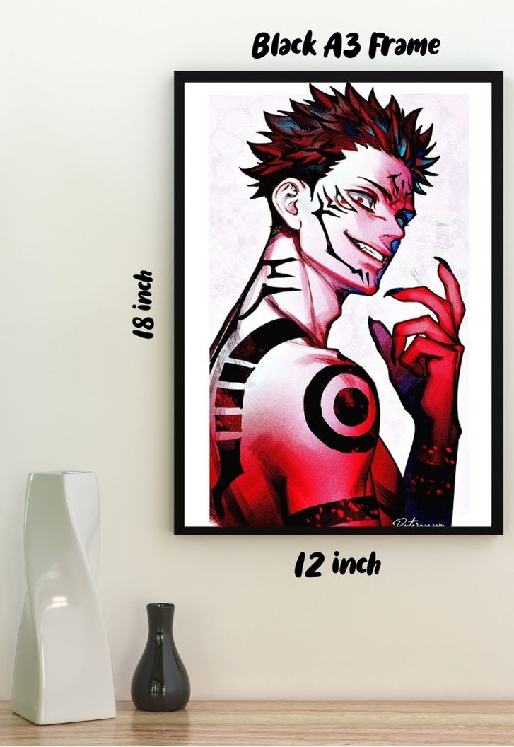 Yuji Itadori Sukuna Poster