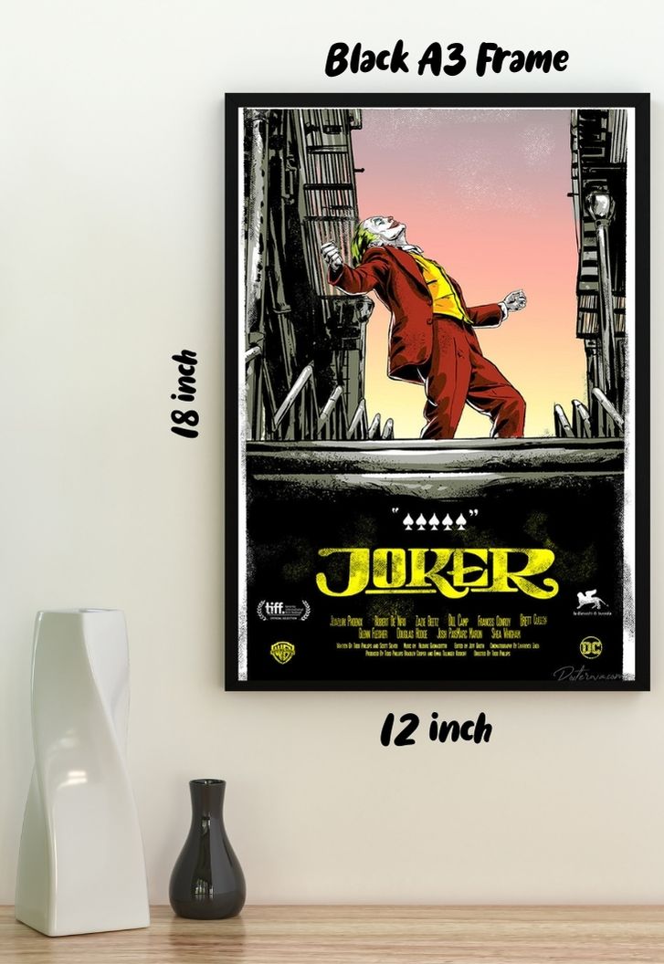 Joaquin Phoenix Joker Poster