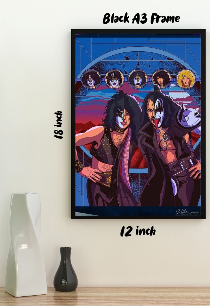 Kiss band Poster