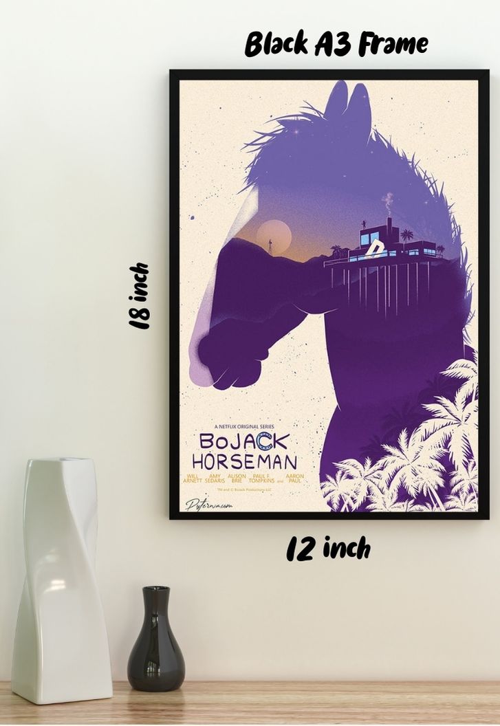 Bojack Horseman Title Poster