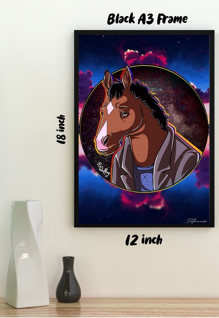 Bojack Portrait Poster
