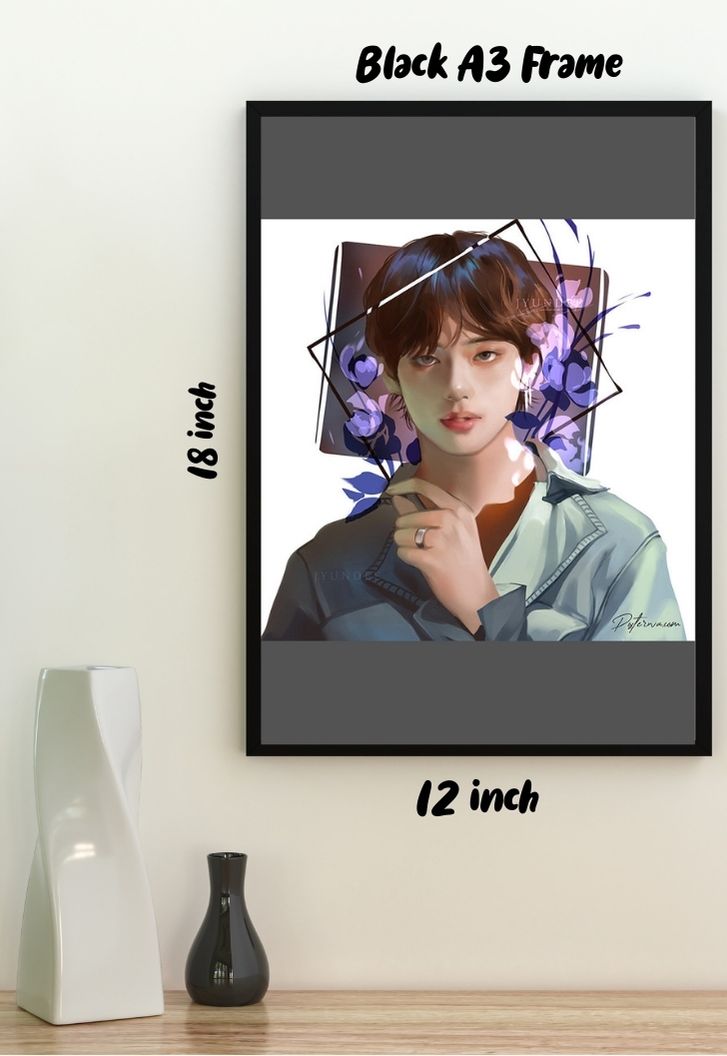 V BTS Art Poster
