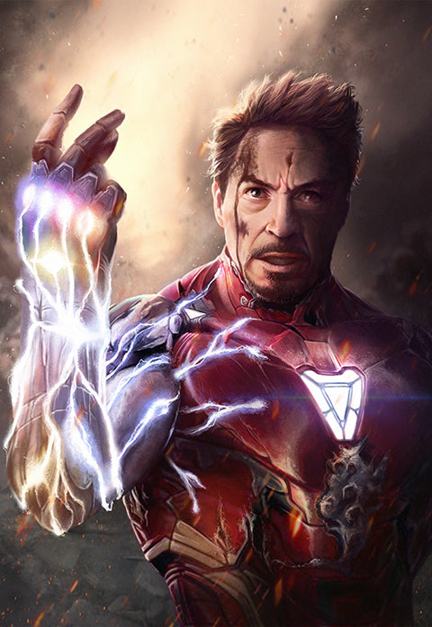 The Snap - Iron Man Poster